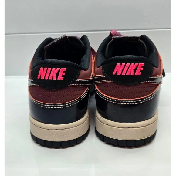 Nike Dunk Low SE Men's 10.5 Red Black Special Edition Sneakers